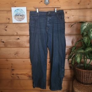 Tommy Hilfiger‎ 💙 Relaxed Decontractee Denim Jeans Magnetic Fly Stretch 40 X 32